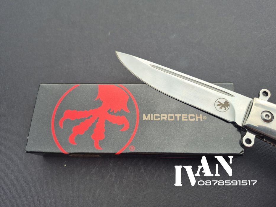 Сгъваем полуавтоматичен нож Microtech