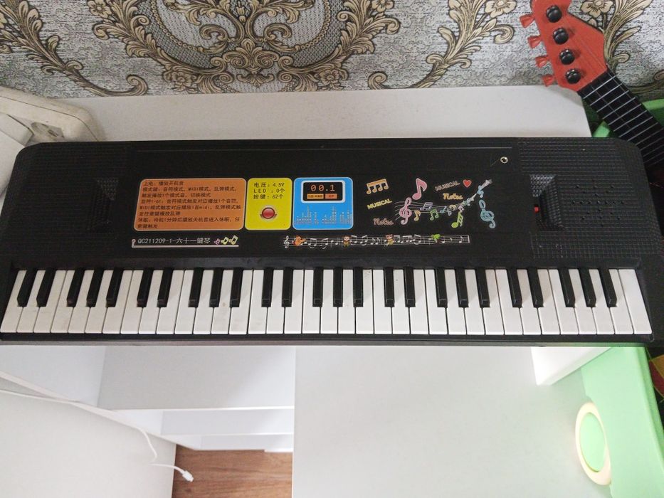Пианино детский жаңа 9мкр