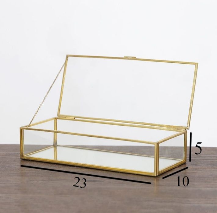 Новые стеклянные шкатулки