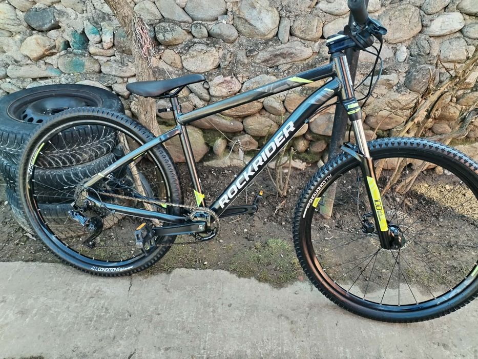 Biciclete Rockrider St 530 frane disc hidraulice