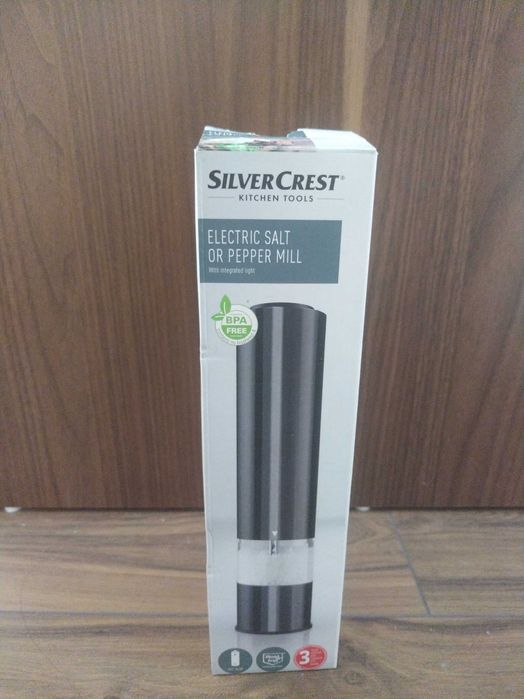 Rasnita electrica SilverCrest pt sare sau piper, noua
