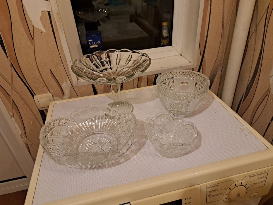 Хрустальные вазочки