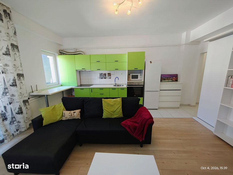 Proprietar|Garsonieră 33 mp|Centrală |Mobilată & utilată|Dobroești