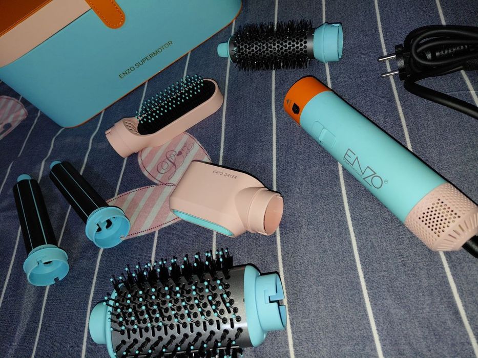 Enzo Styling Brush soch turmaklash uchun 6 tasi 1 tada