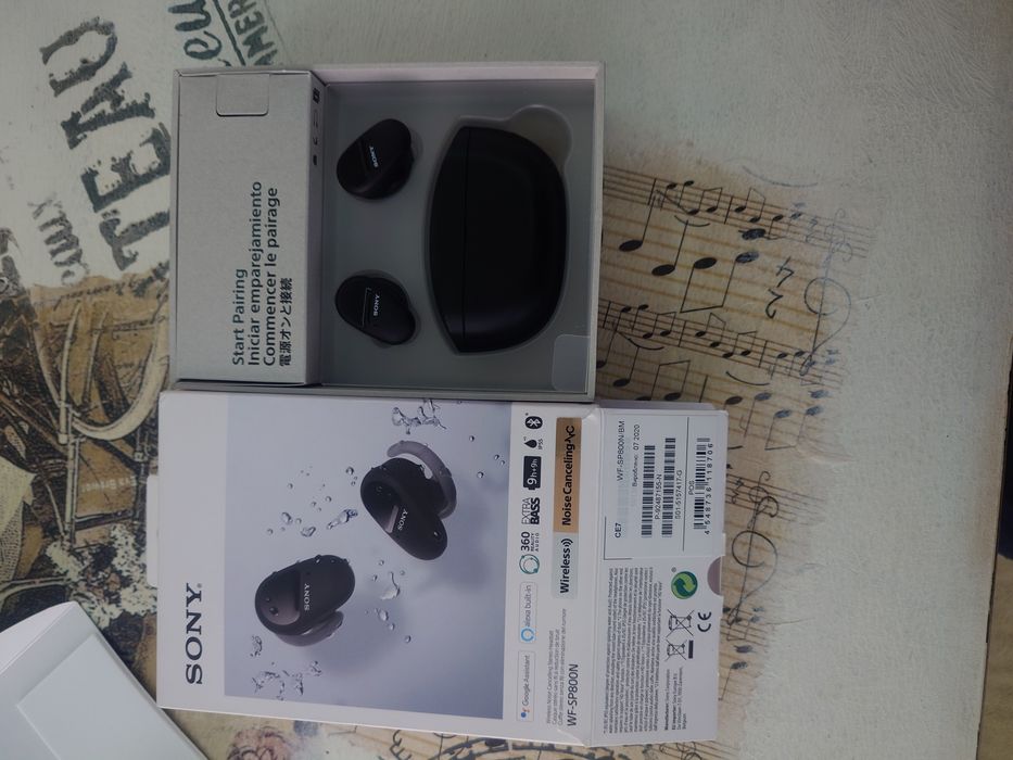 Без жични слушалки SONY