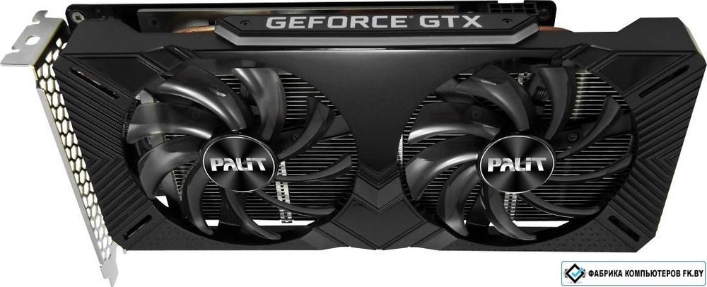 Видеокарта Palit GeForce GTX 1660 Dual 6 GB
