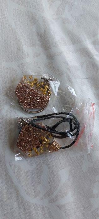 Комплект-кулон+брелок для ключей