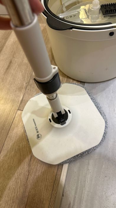 Швабра с самоотжимом + ведро