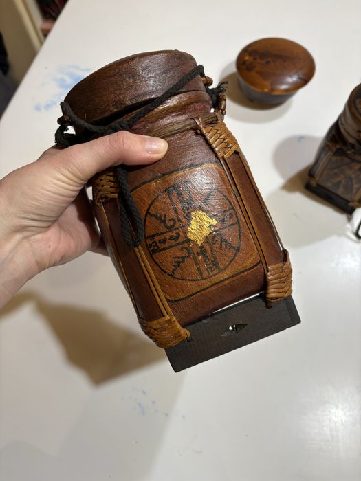 Set cutii artizanale din lemn – Asia – lucrate manual, decorative