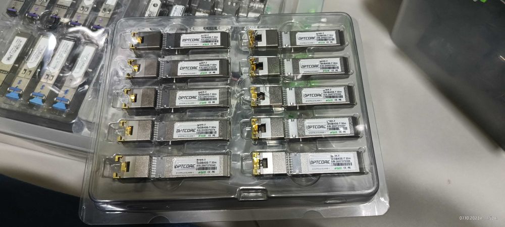 SFP SFP+ Copper 10G Медно СФП Opticore