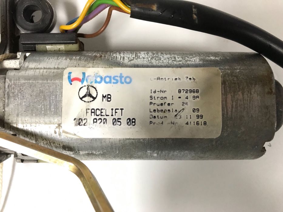 Моторче шибедах/ люк Мерцедес W210 E класа фейслифт