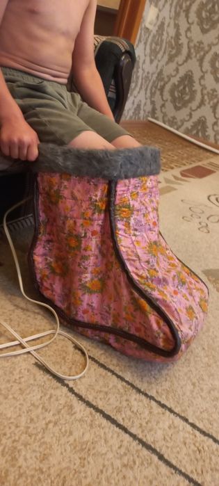 Продам электро грелку для ног