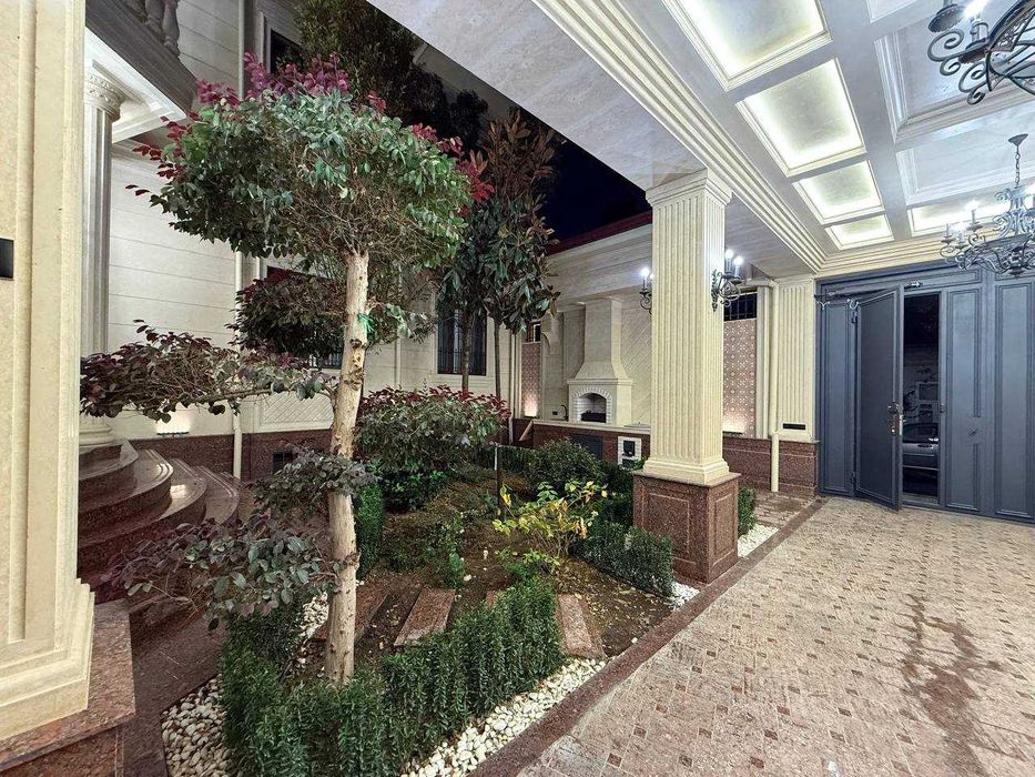 Премиальный дом с отделкой травертином, Яккасарай