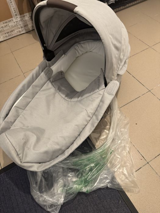 Landou Cybex Balios S lux, lava grey si scoica Cloud T