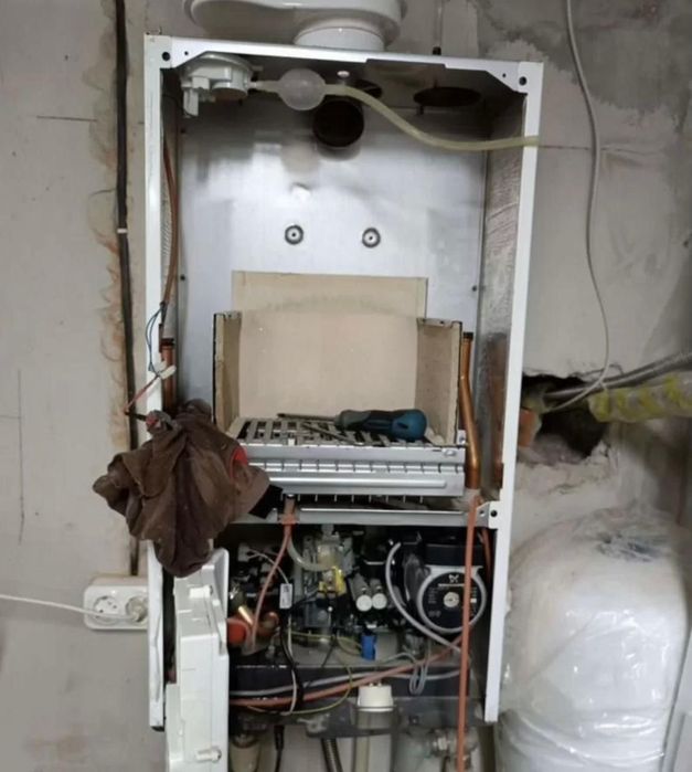 Ремонт чистка газовых котлов