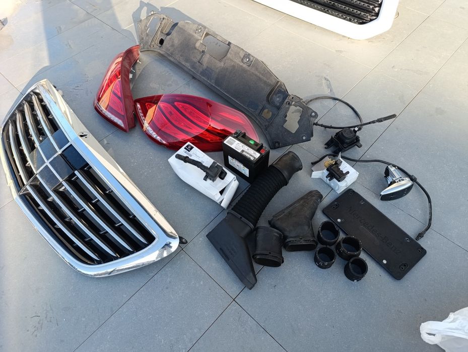 Мерцедес S550 2015 части W222