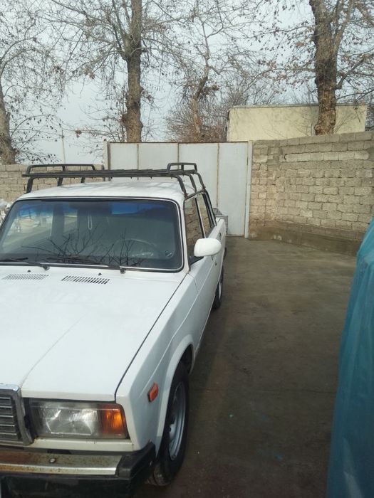 Vaz 2107 pritsep bilan (жигули с тележкой)