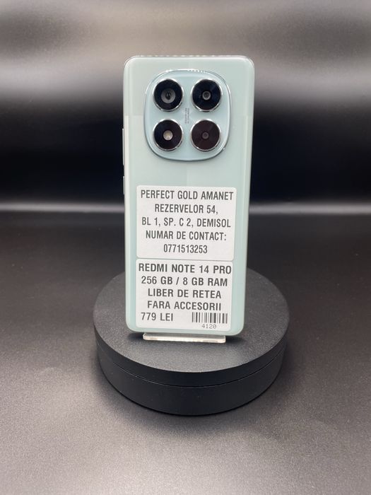Redmi Note 14 Pro 256GB Stocare / 8 GB RAM Cod: 4120