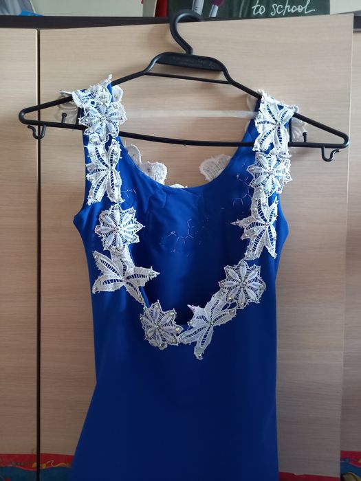 Рокля за латина или стандартни танци за момиче 8-11г.