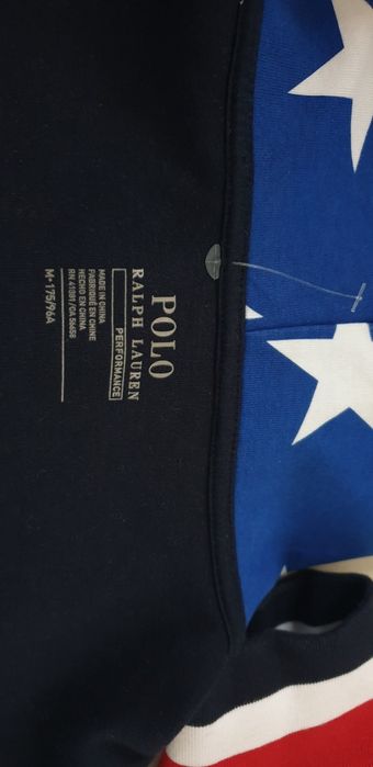 POLO Ralph Lauren USA Tech Performance  M НОВО! ОРИГИНАЛ! Мъжки Суичер