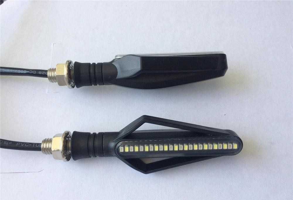 Semnalizari Led Moto ATV galben rosu alb kidssmart landou