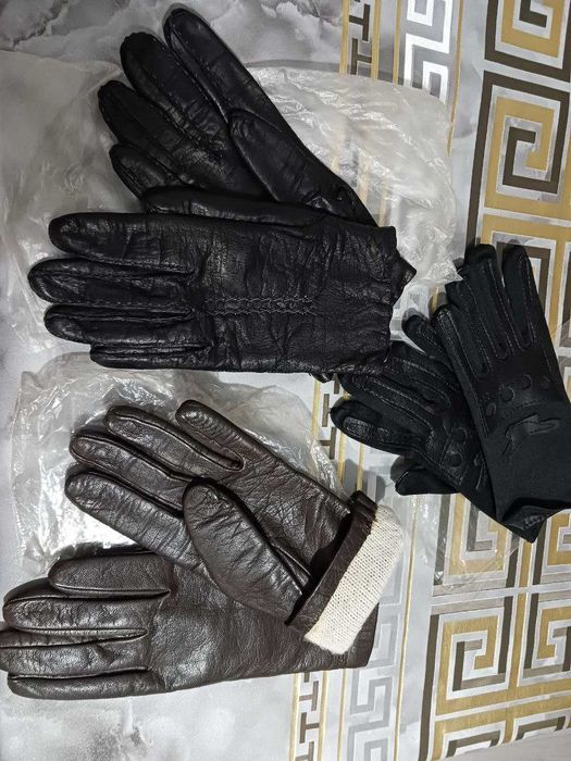 Перчатки кожаные qo'lqop