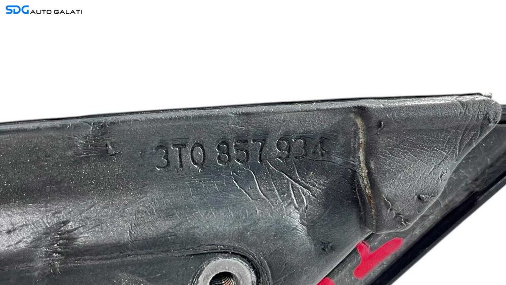 Oglinda Electrica Dreapta Skoda Superb 2 2008 - 2013 Culoare Albastru Deschis Cod 3T0857934 [L5723]