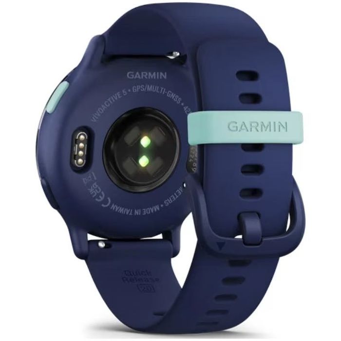 Смарт часовник Garmin vivoactive 5, GPS, 42 mm, Metallic Navy/Navy