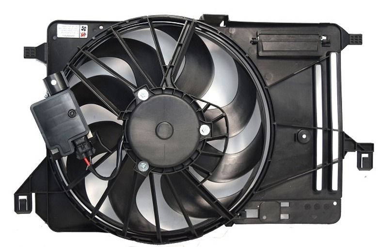 GMV ventilator radiator Ford Focus 2015-2018, 1.0 Ecoboost, 1.5 Tdci, 1.6 Tdci, Diam.: 385 mm, mufa: 2 pini, OE 2269500, Th-Series