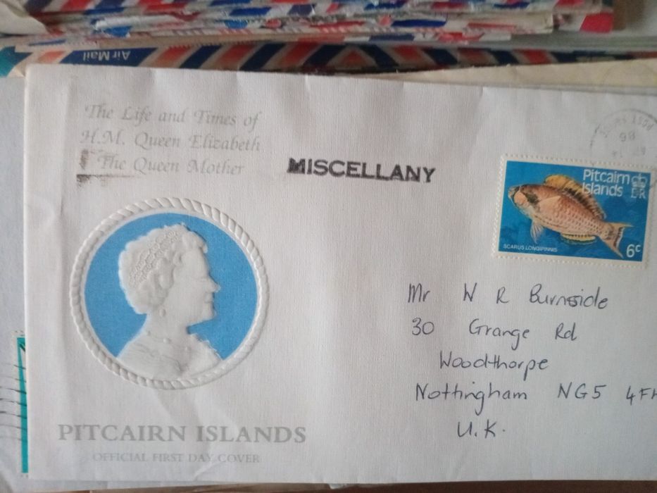 FDC- tari rare Anglia