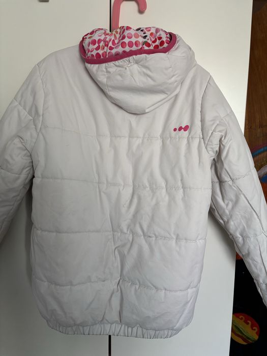 Geaca de ski 2 fețe 2 fete 8-10 ani