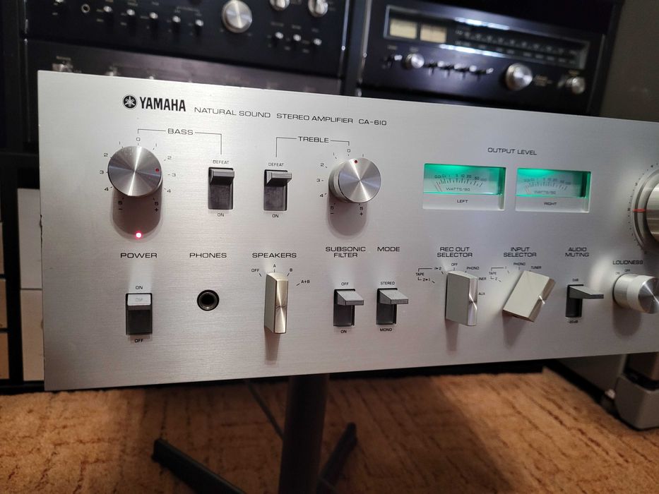 YAMAHA CA-610 amplificator Hi-Fi vintage  *1978