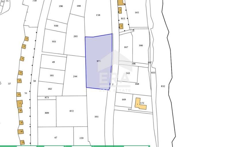 Урегулиран поземлен имот за продажба, с ПУП и прекрасна морска панорам