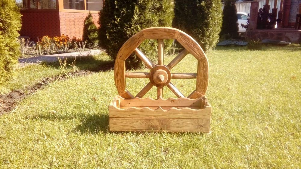 Деревянное колесо