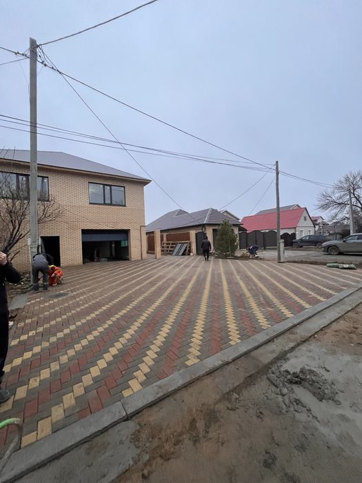 Укладка брусчатка