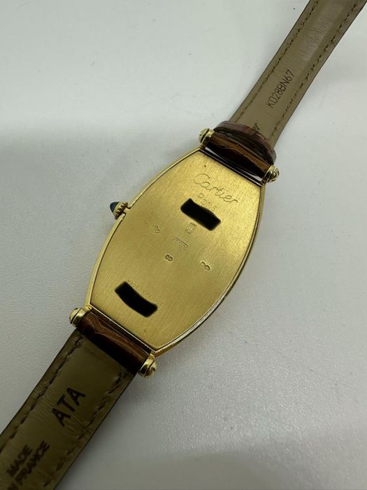 Ceas Cartier Tonneau Paris, Aur 18K -A-