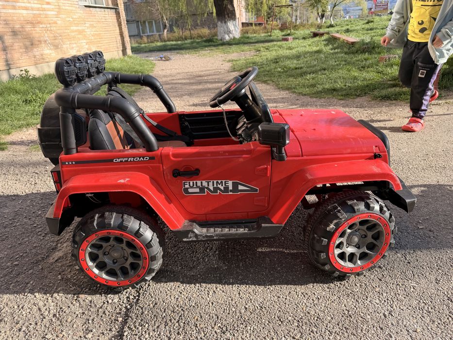 Masinuta eletrica pentru copii…