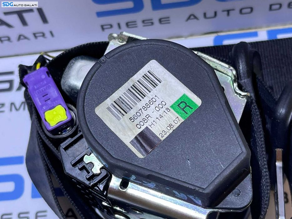 Centura Siguranta Cu Capsa Dreapta Fata Pasager Audi A4 B6 2001 - 2005 Cod 8E0857706G