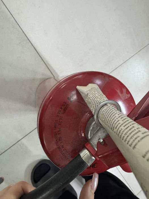 Огнетушитель порошковый до 2033 года