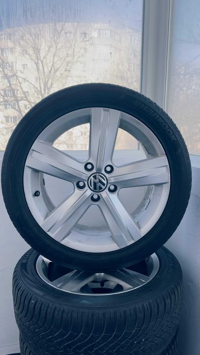 Set jante 17” Fontana VW Skoda Seat Audi (ANVELOPE BONUS) 3AA601025E
