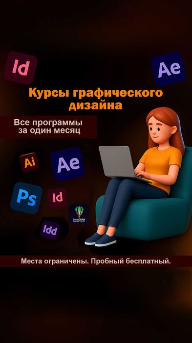 Интенсивные курсы по программе CorelDraw, Adobe Illustrator