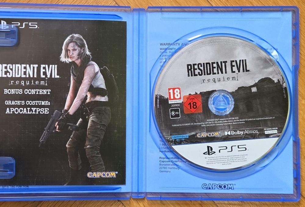 Resident Evil 9 Requiem PS5 Playstation PS 5 RE9 Плейстейшън