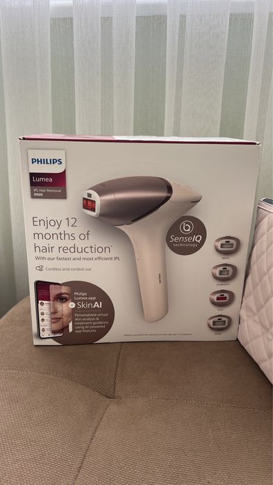 Philips Lumea IPL Series 9900 – като нов, с гаранция и пълен комплект