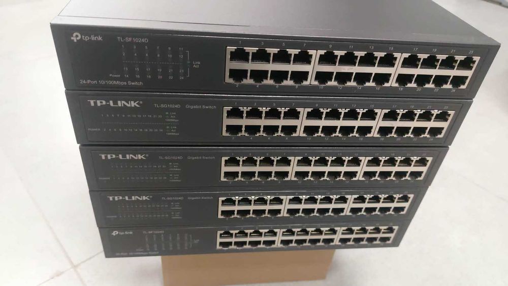 Коммутаторы TP-Link 24 порта