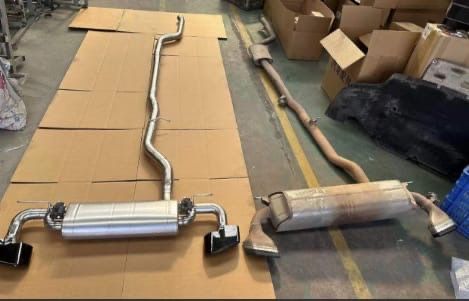 Выхлопная трасса B58 двигатель