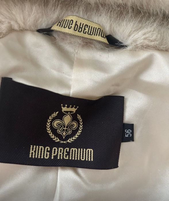 Шуба искуственная под норку