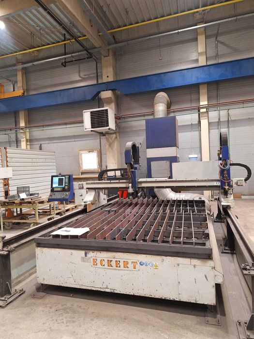 Masina CNC Eckert Jantar 2 - debitare plasma +oxigaz, 230V, 12A, 2014