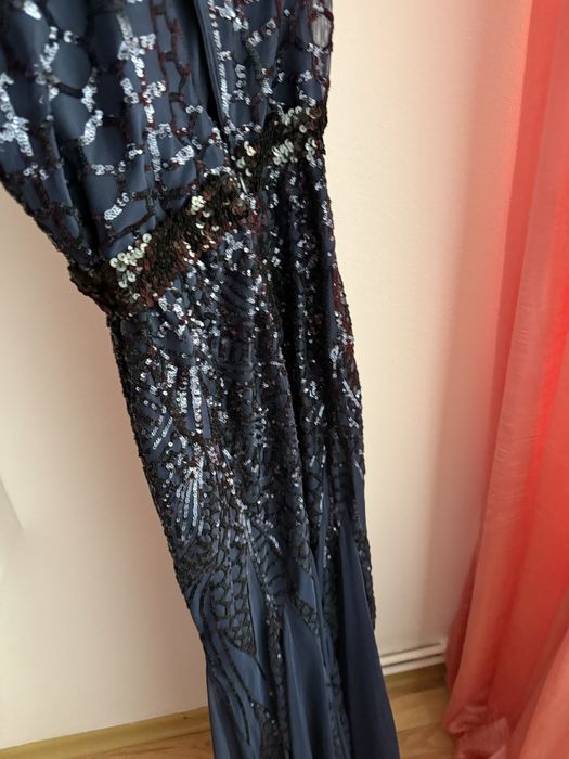 Rochie ocazie M bleumarin