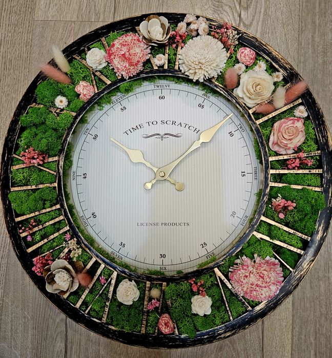 Ceas cu licheni stabilizati