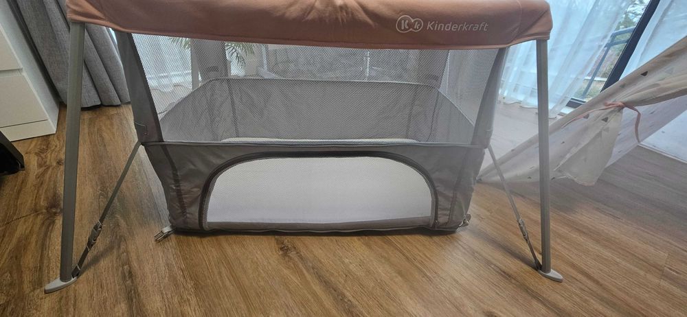 Kinderkraft Movi бебешка кошара, сгъваема